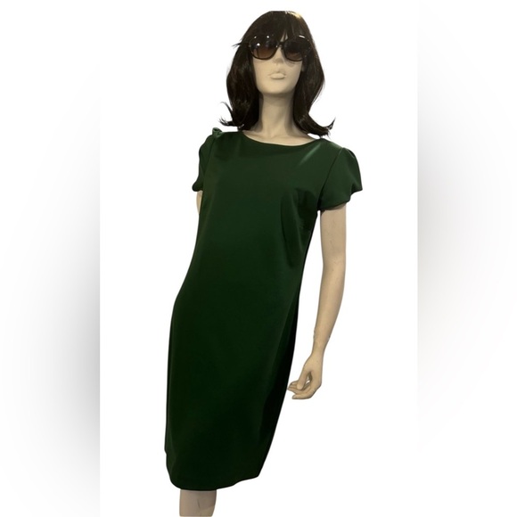 Loft Green Shift Dress - Picture 2 of 3